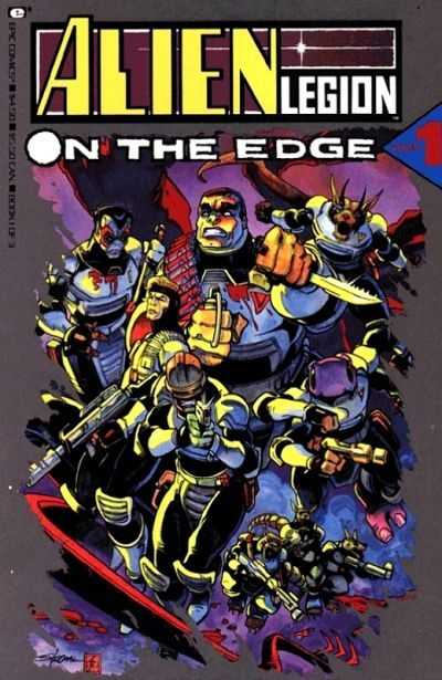 Alien Legion On the Edge SET: issues 1-3