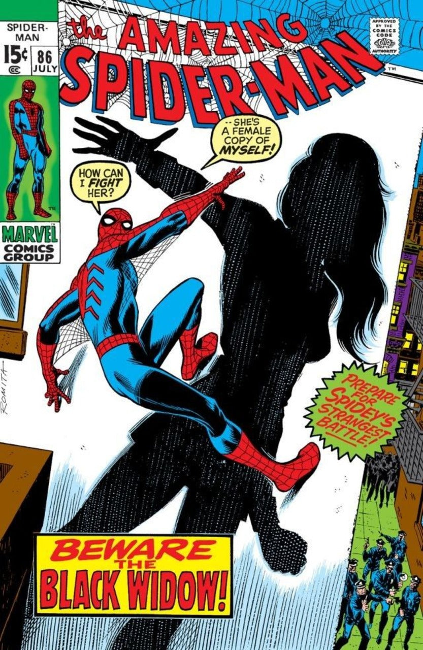Amazing Spider-Man (1963) 086 (1st Black Widow classic costume)