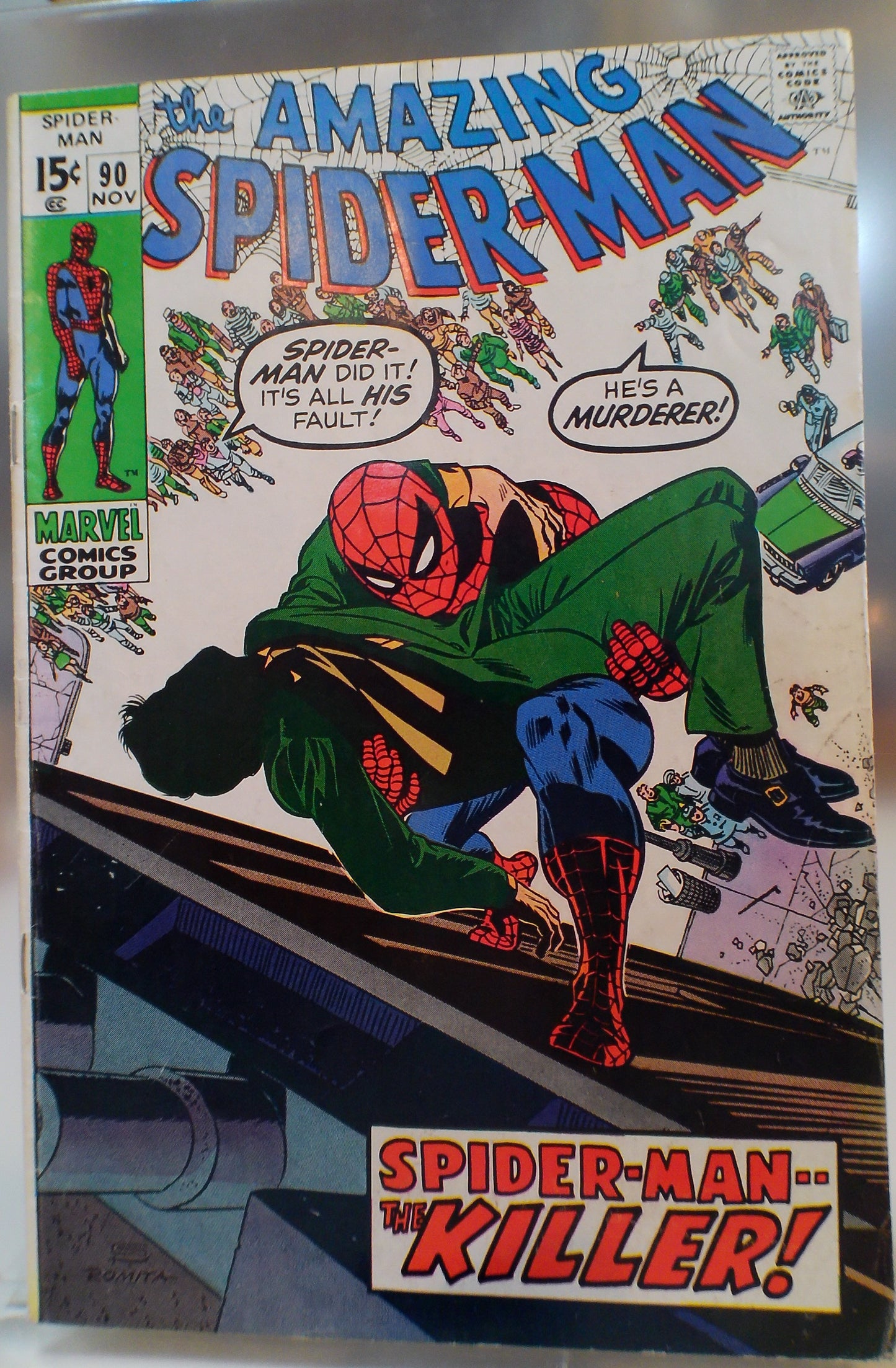 Amazing Spider-Man (1963) 090 (Death of Captain Stacy)