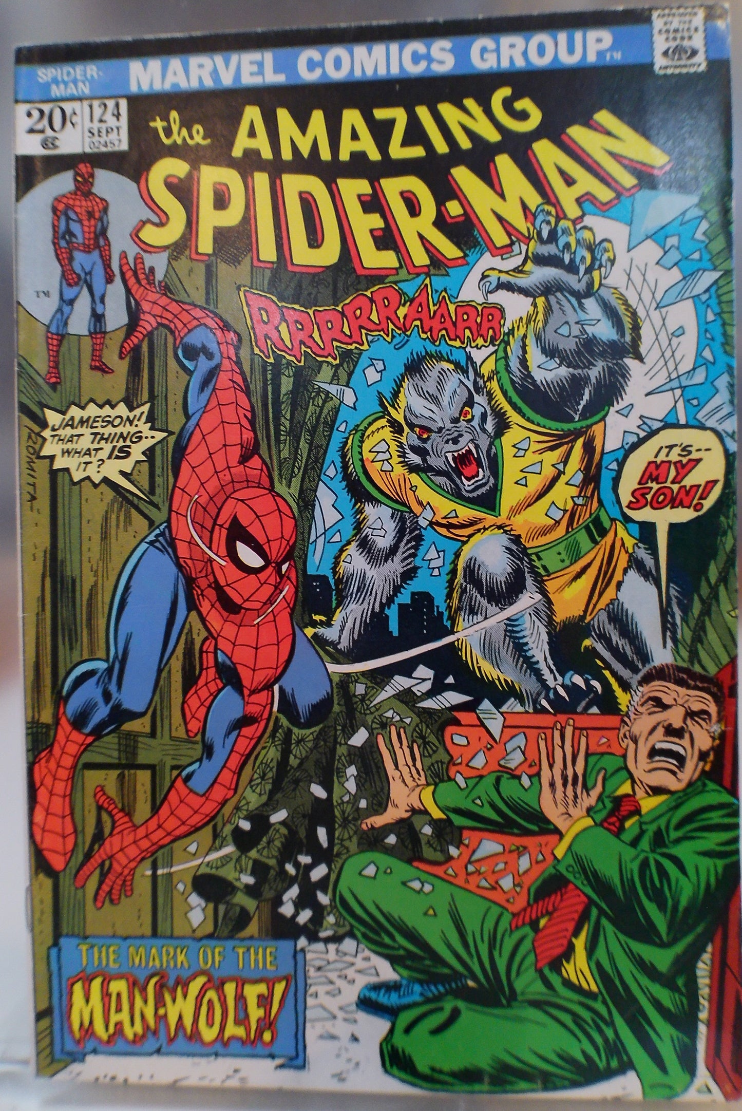 Amazing Spider-Man (1963) 124 (1st Man-Wolf)