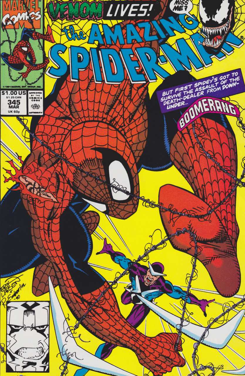 Amazing Spider-Man (1963) 344 - 345 (1st Cletus Casady [Carnage])