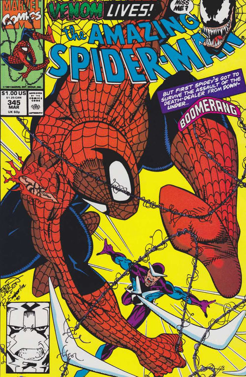 Amazing Spider-Man (1963) 344 - 345 (1st Cletus Casady [Carnage])