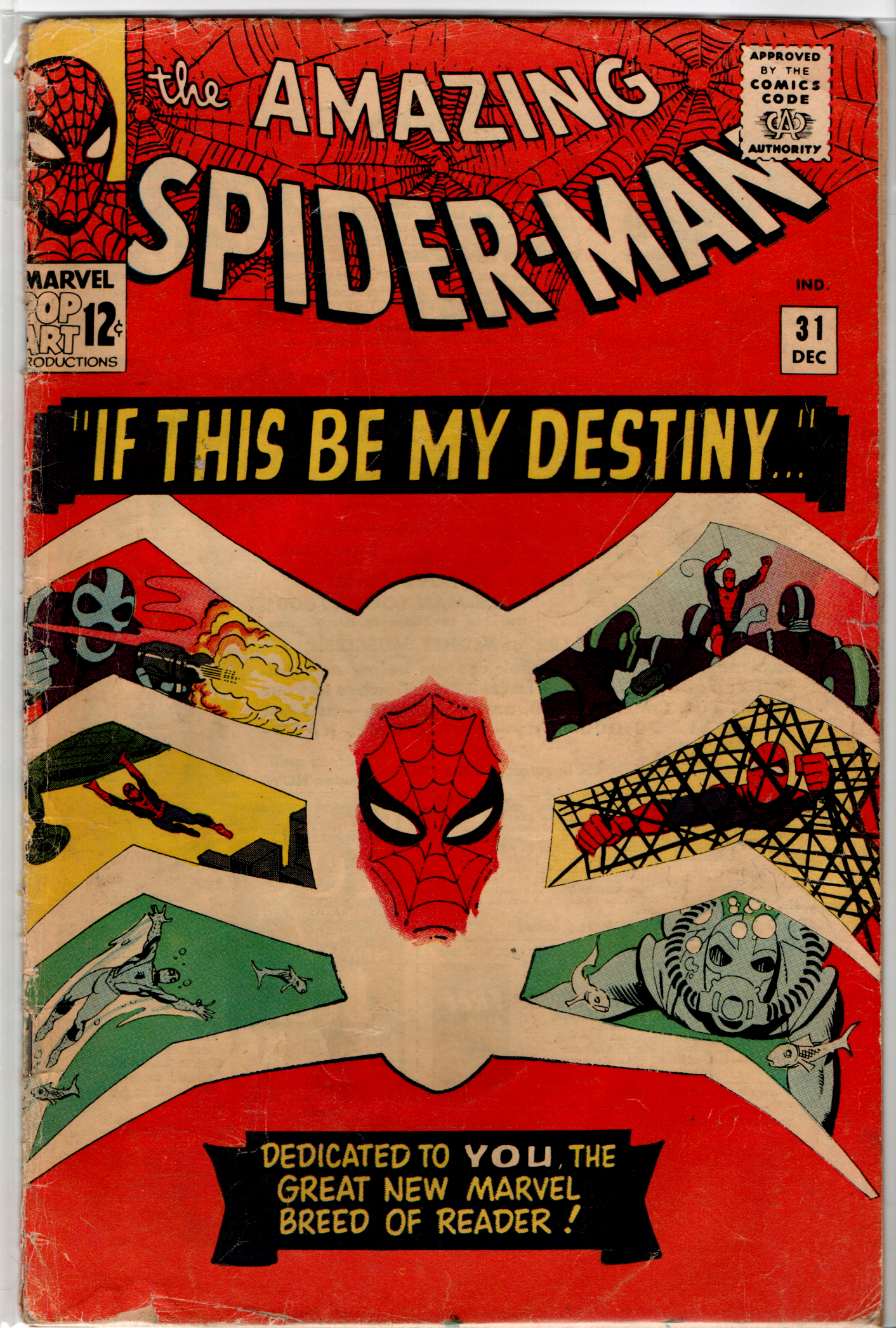 Amazing Spider-Man (1963) 031 (1st Gwen Stacy, Harry Osborn, Prof Warren)