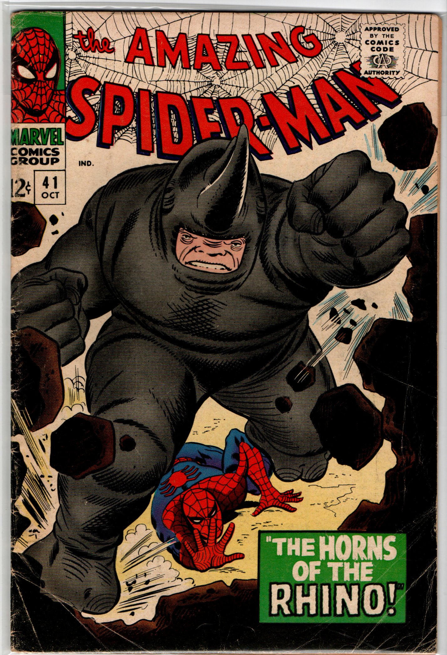 Amazing Spider-Man (1963) 041 (1st Rhino)