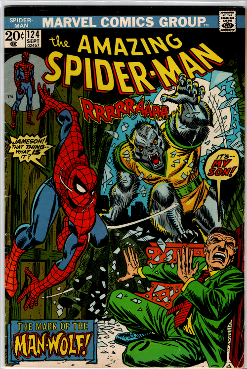 Amazing Spider-Man (1963) 124 (1st Man-Wolf)