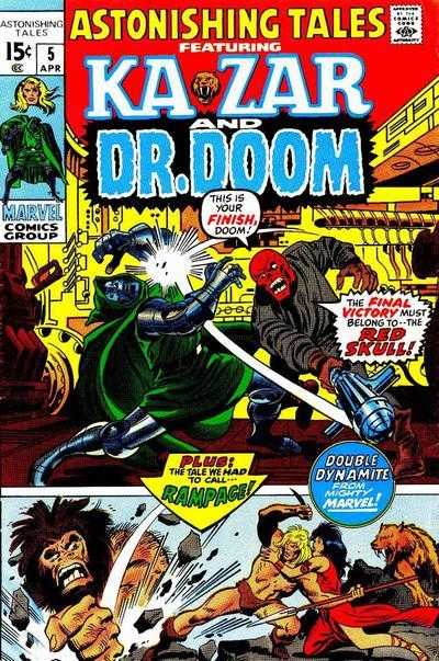 Astonishing Tales (1970) 01 - 05