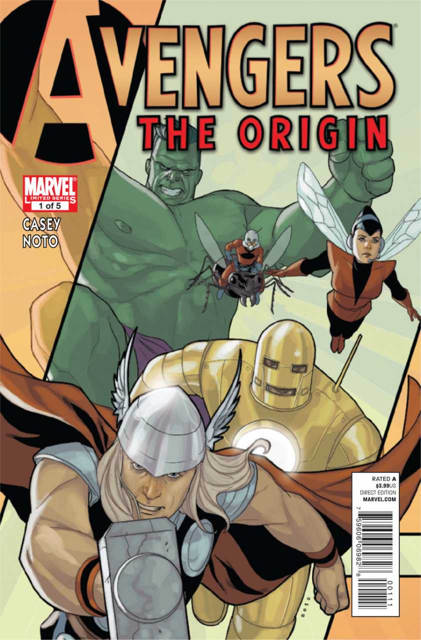 Avengers The Origin SET: issues 1-5