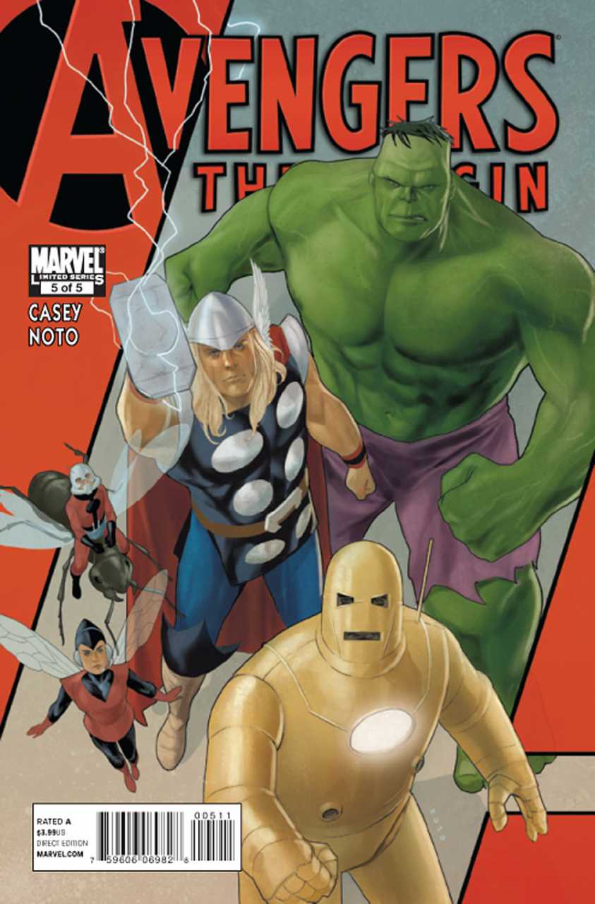 Avengers The Origin SET: issues 1-5