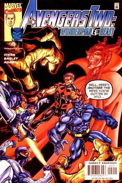 Avengers Two Wonder Man and Beast SET: issues 1-3