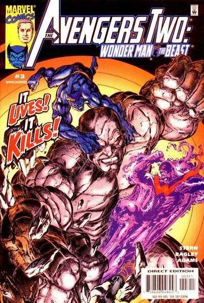 Avengers Two Wonder Man and Beast SET: issues 1-3