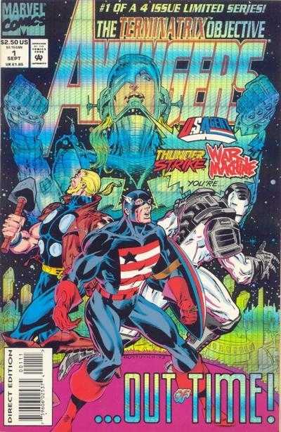 Avengers The Terminatrix Objective SET: issues 1-4