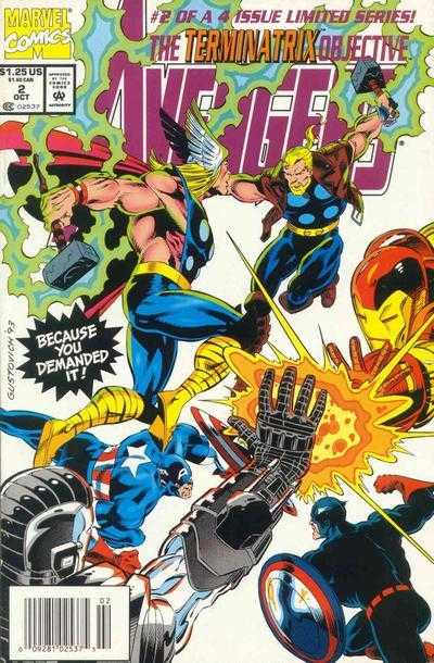 Avengers The Terminatrix Objective SET: issues 1-4
