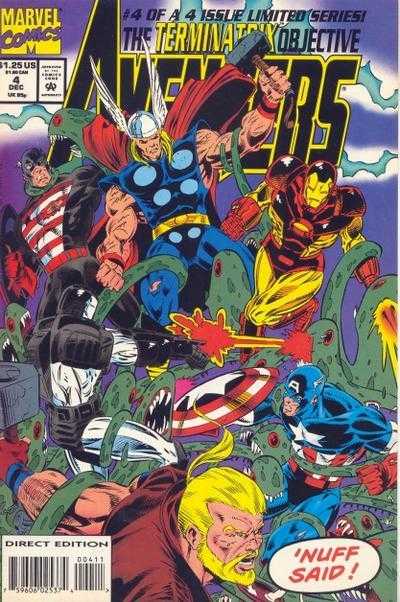 Avengers The Terminatrix Objective SET: issues 1-4