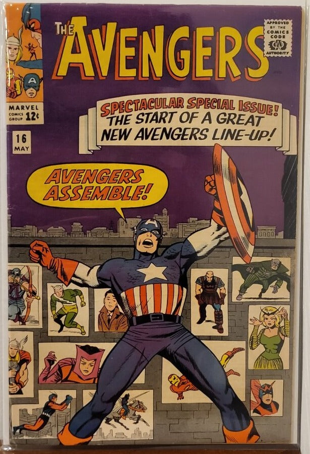 Avengers (1963) 016 (New Avengers Lineup)