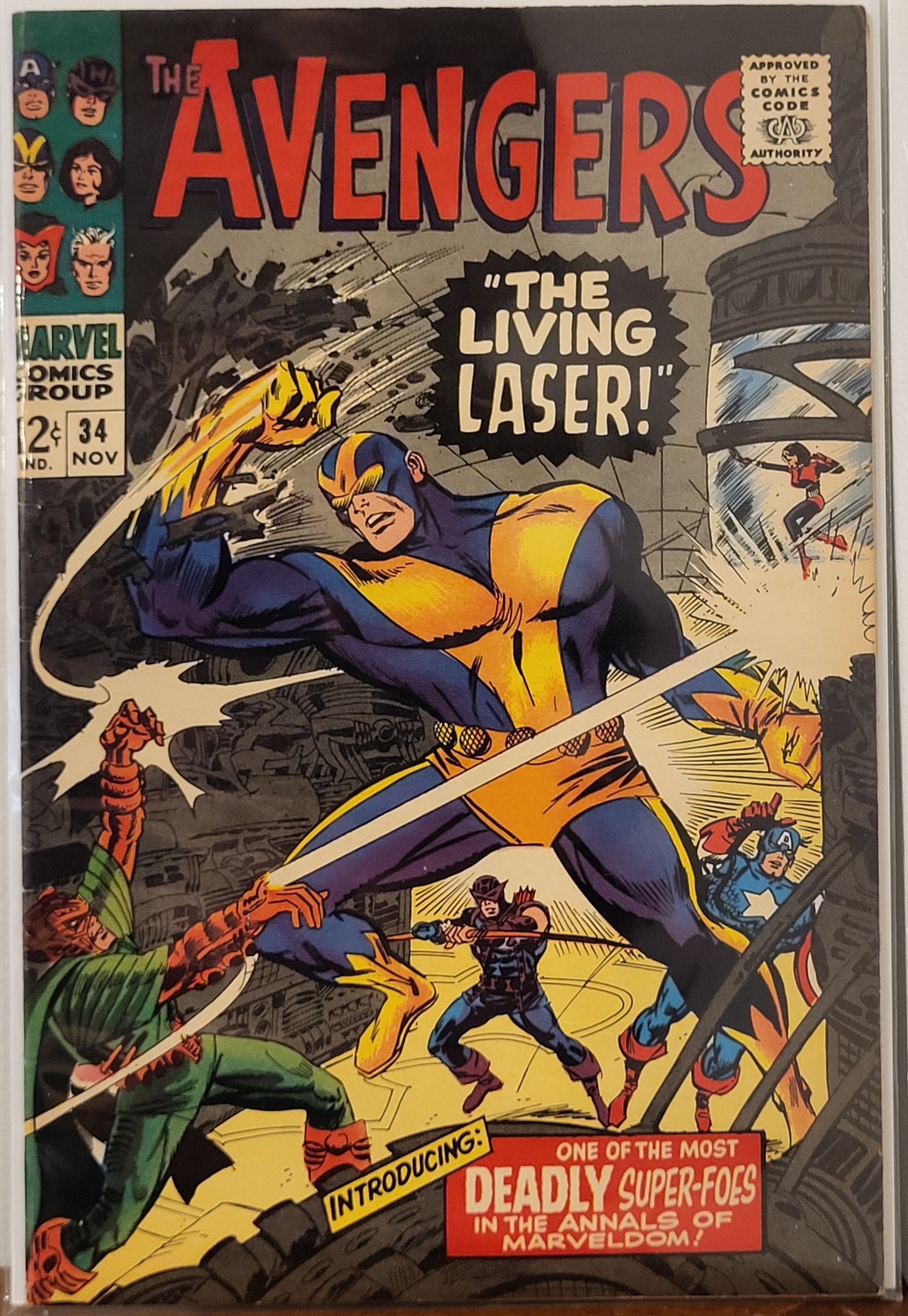 Avengers (1963) 034 (1st Living Laser)