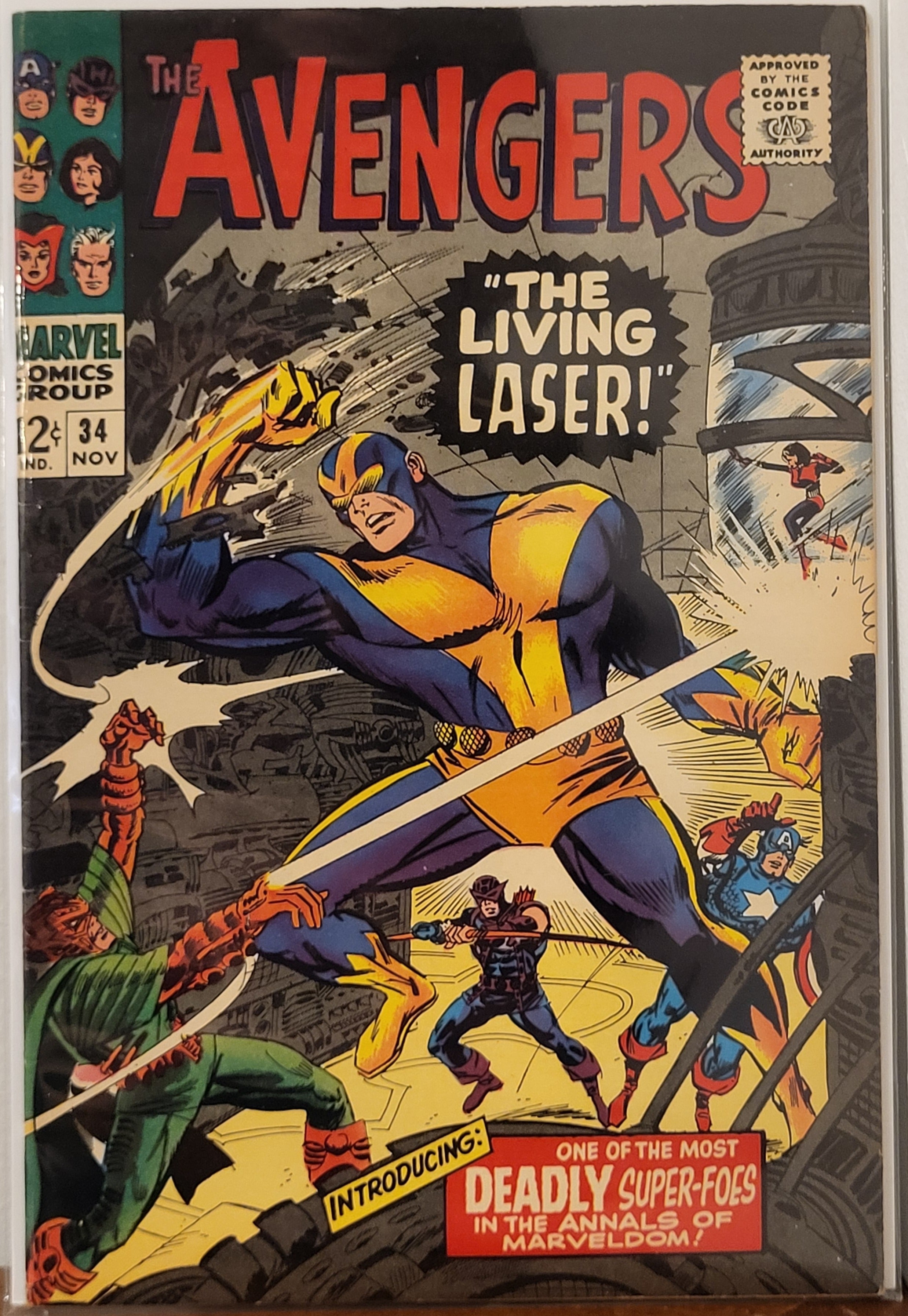 Avengers (1963) 034 (1st Living Laser)