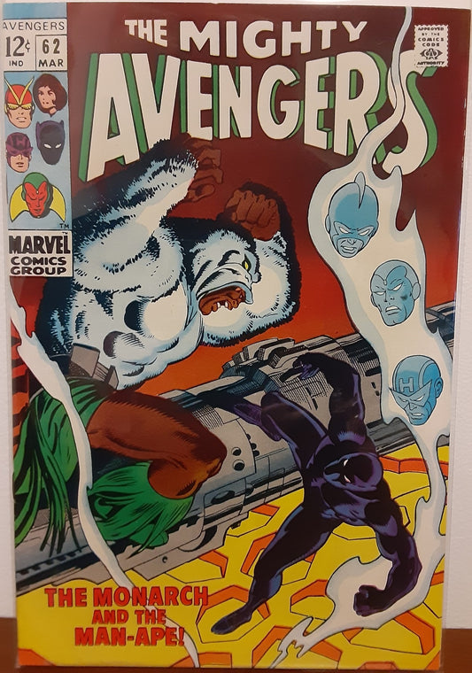 Avengers (1963) 062 (1st Man-Ape)