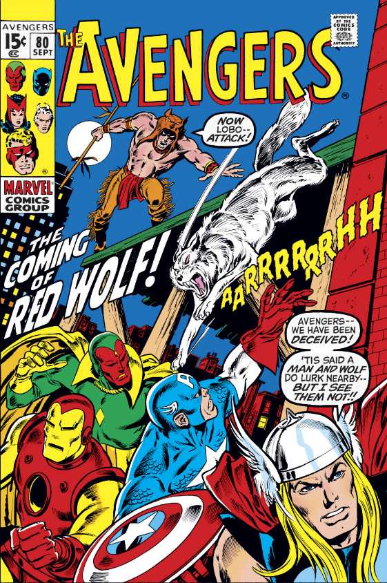 Avengers (1963) 080 (1st Red Wolf)