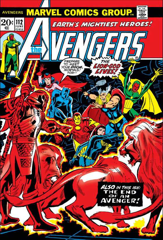 Avengers (1963) 112 (1st Mantis)