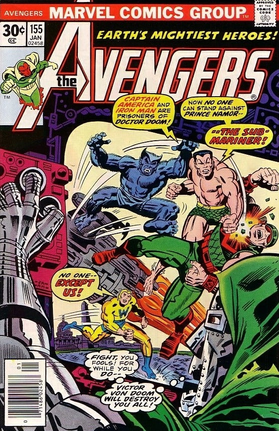Avengers (1963) 153 - 157