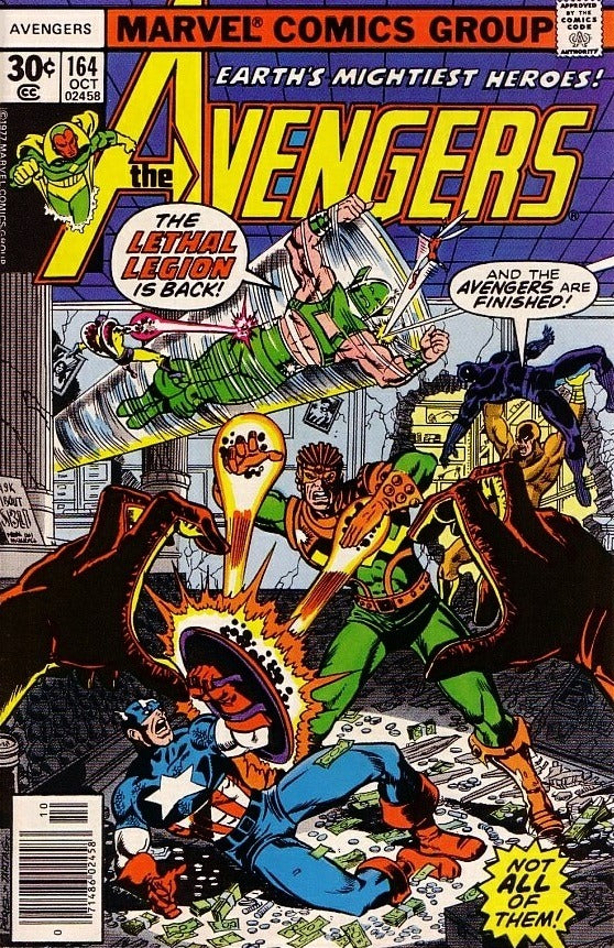 Avengers (1963) 163 - 166