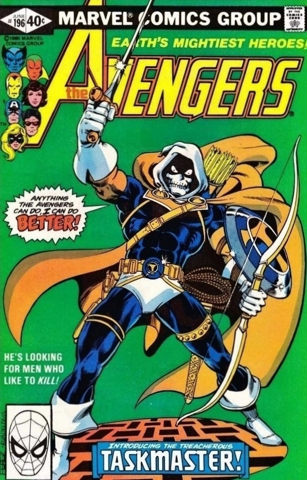 Avengers (1963) 195 - 196 (1st Taskmaster)
