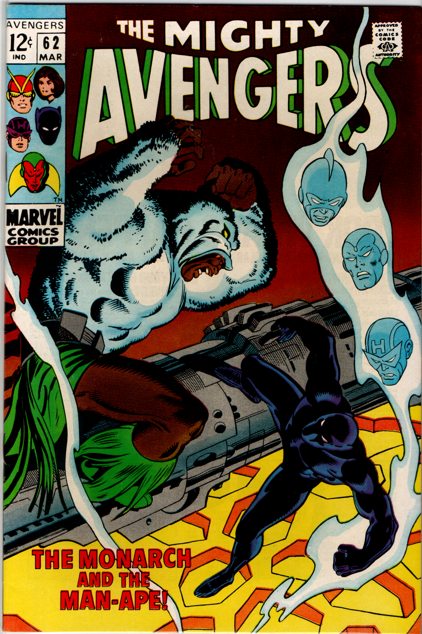 Avengers (1963) 062 (1st Man-Ape)