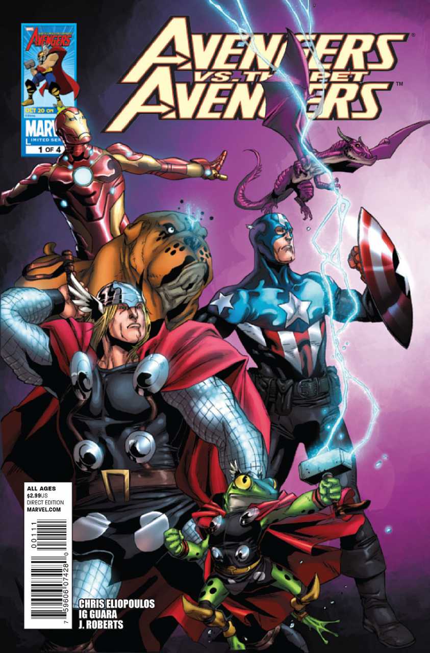 Avengers vs Pet Avengers SET: issues 1-4
