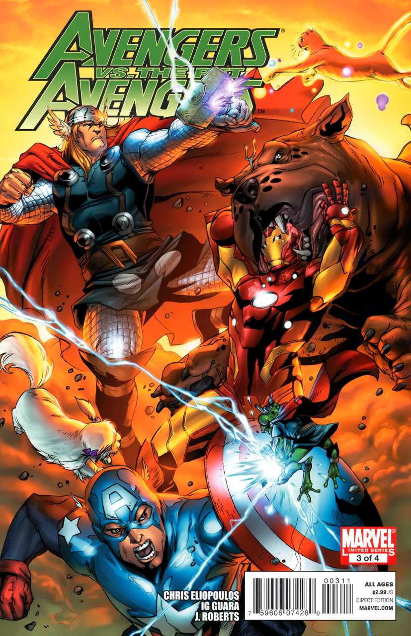 Avengers vs Pet Avengers SET: issues 1-4