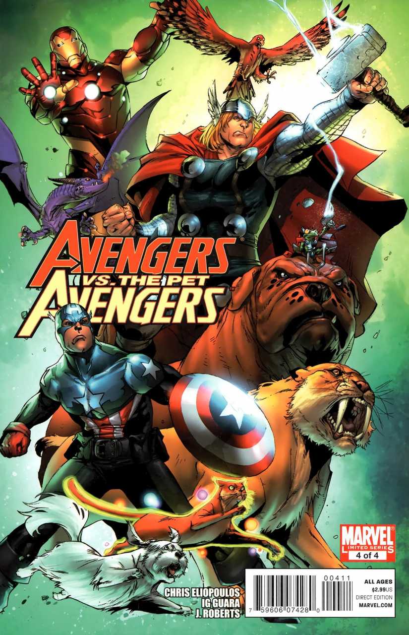 Avengers vs Pet Avengers SET: issues 1-4