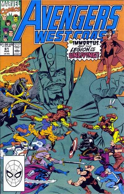 Avengers West Coast 061 - 062 (1st Time Keepers)