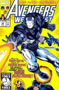Avengers West Coast 094 (James Rhodes becomes War Machine)