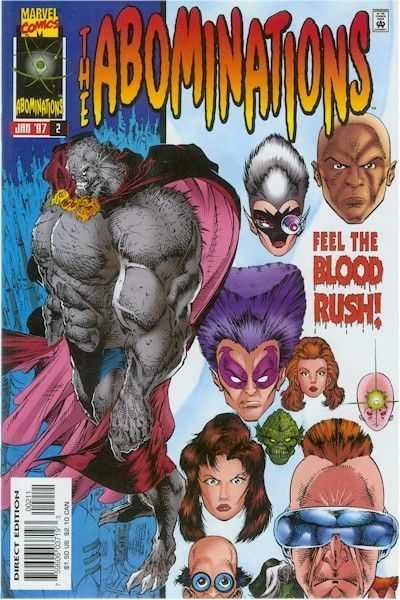 Abominations SET: issues 1-3