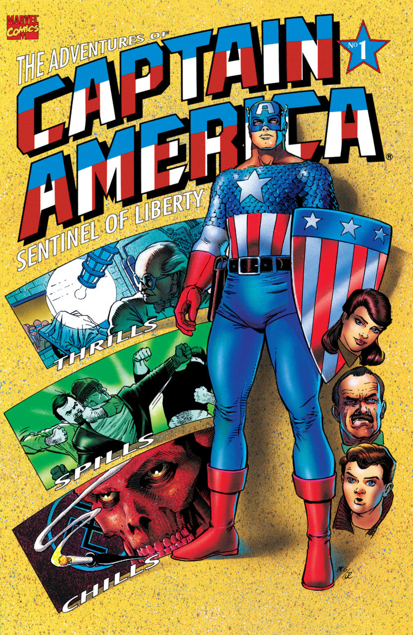 Adventures of Captain America SET: issues 1-4
