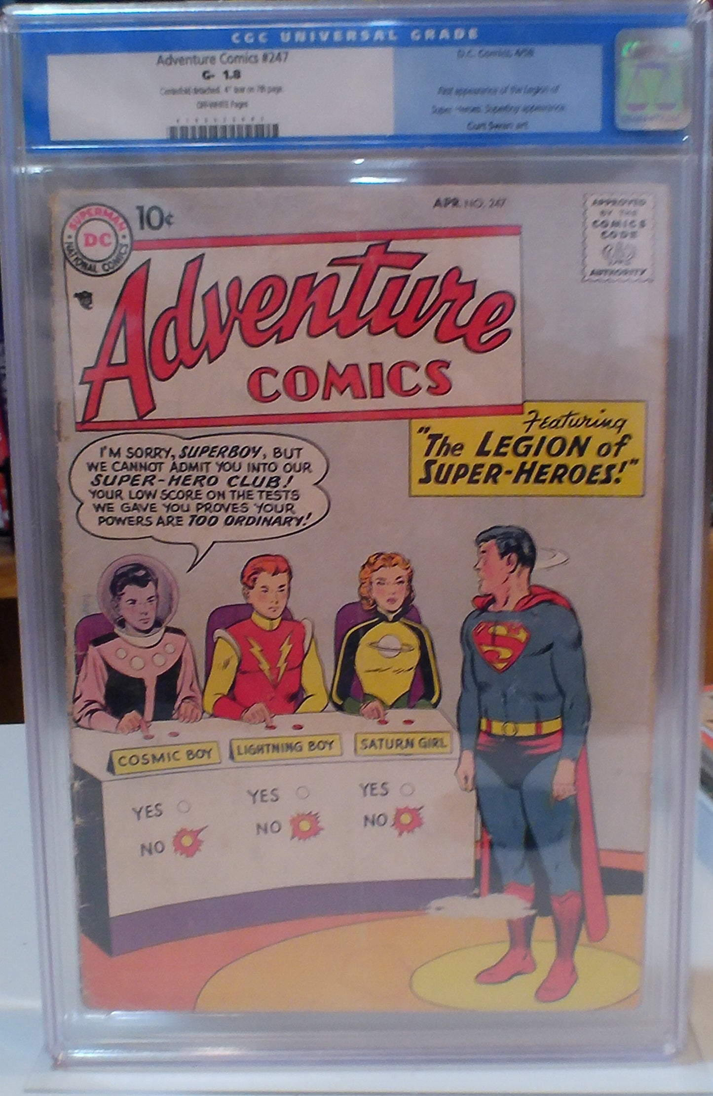 Adventure Comics 247 (1st Legion of Super Heroes)
