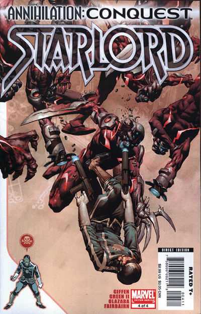 Annihilation Conquest Star Lord SET: issues 1-4