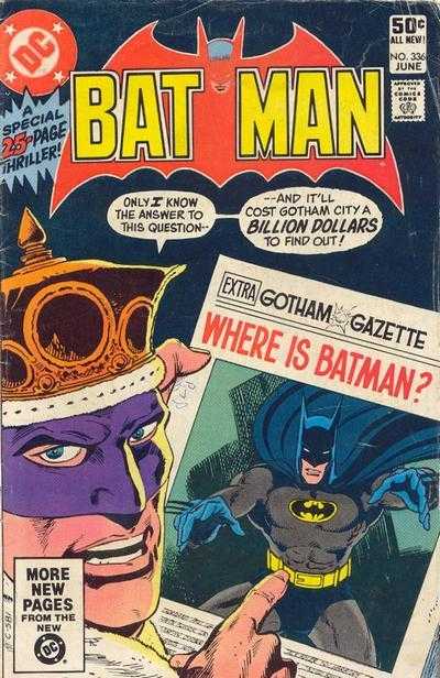 Batman 316 - 340