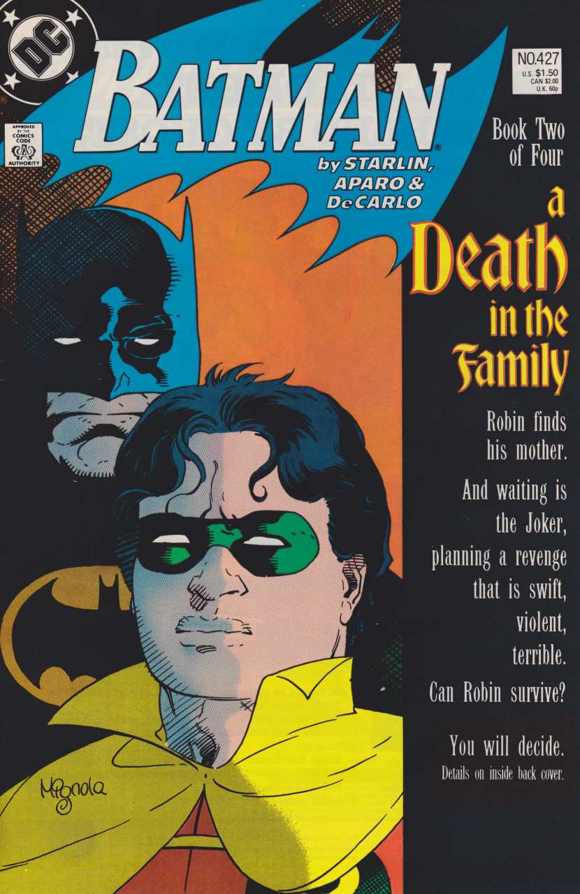 Batman 426 - 429 (A Death in the Family)