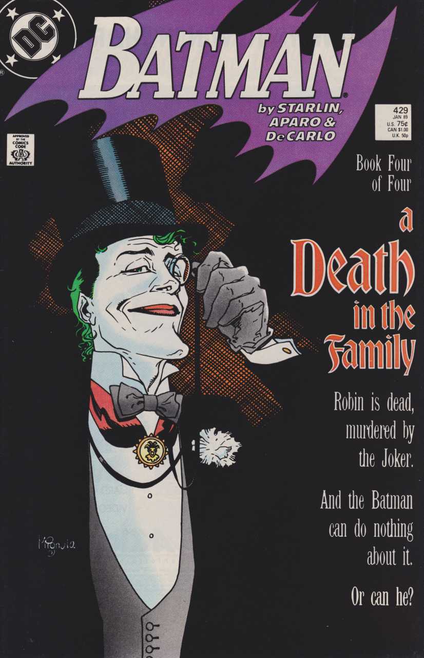 Batman 426 - 429 (A Death in the Family)