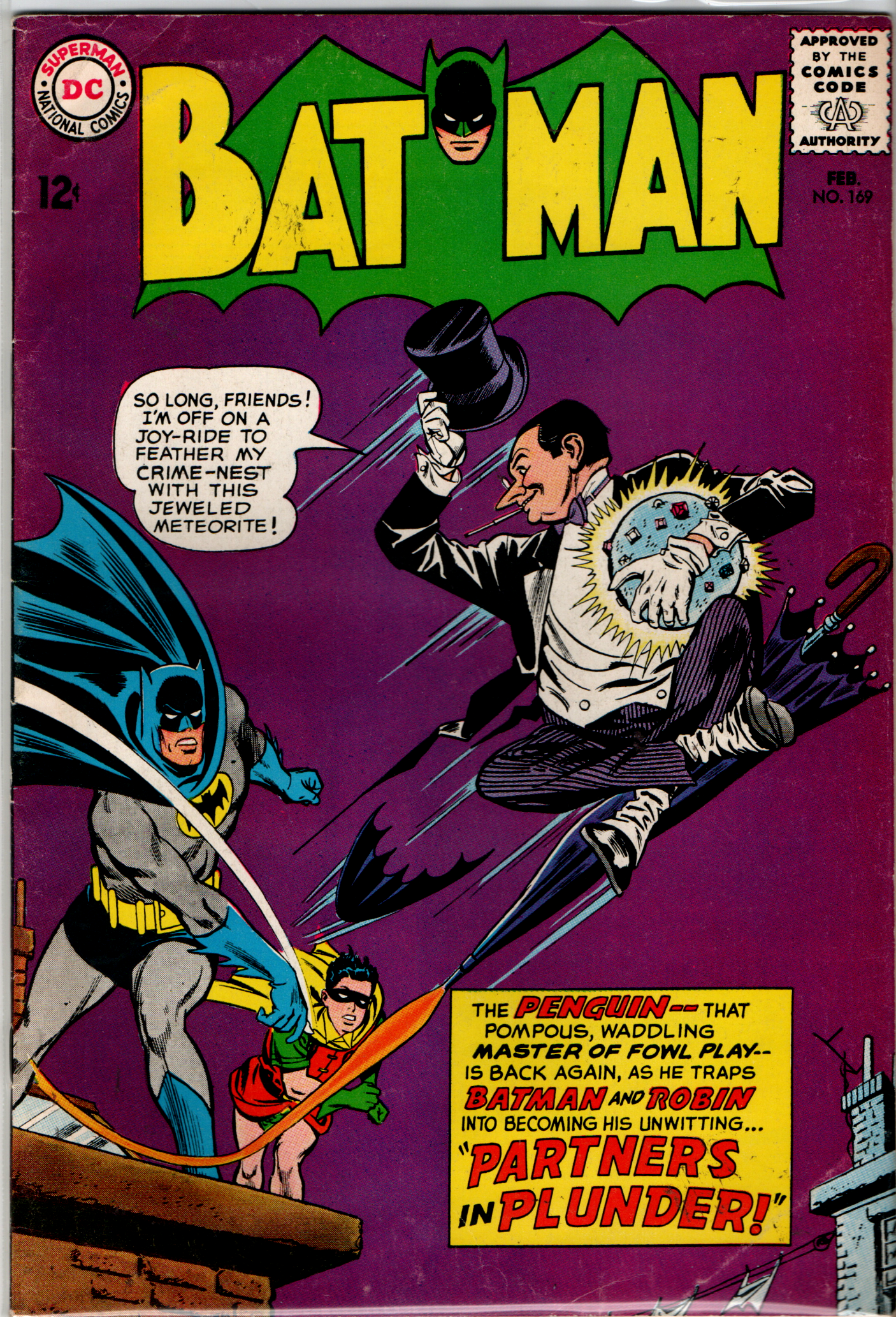 Batman 169 (2nd Silver Age Penguin)