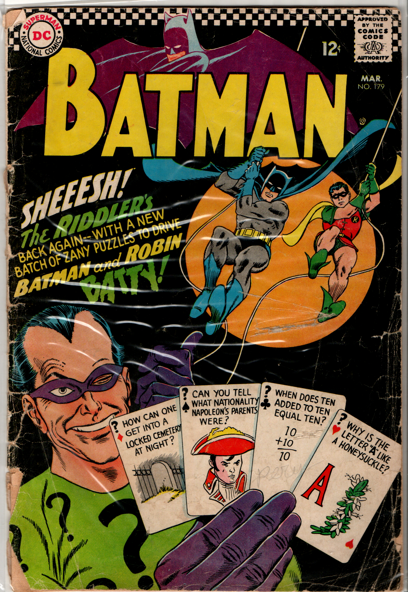 Batman 179 (2nd Silver Age Riddler)