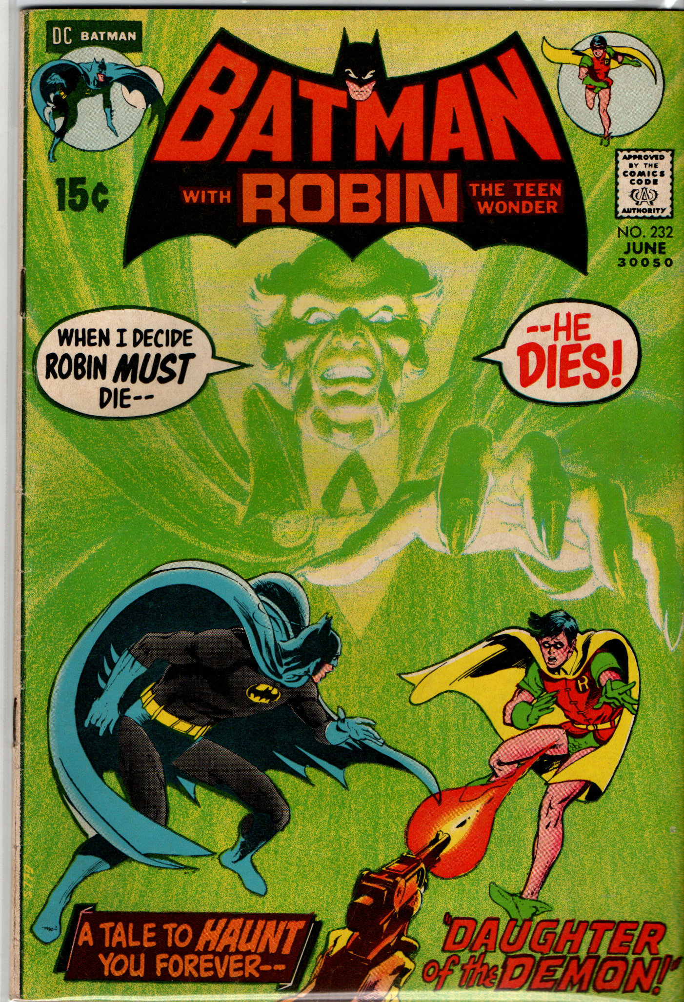 Batman 232 (1st Ra's al Ghul)