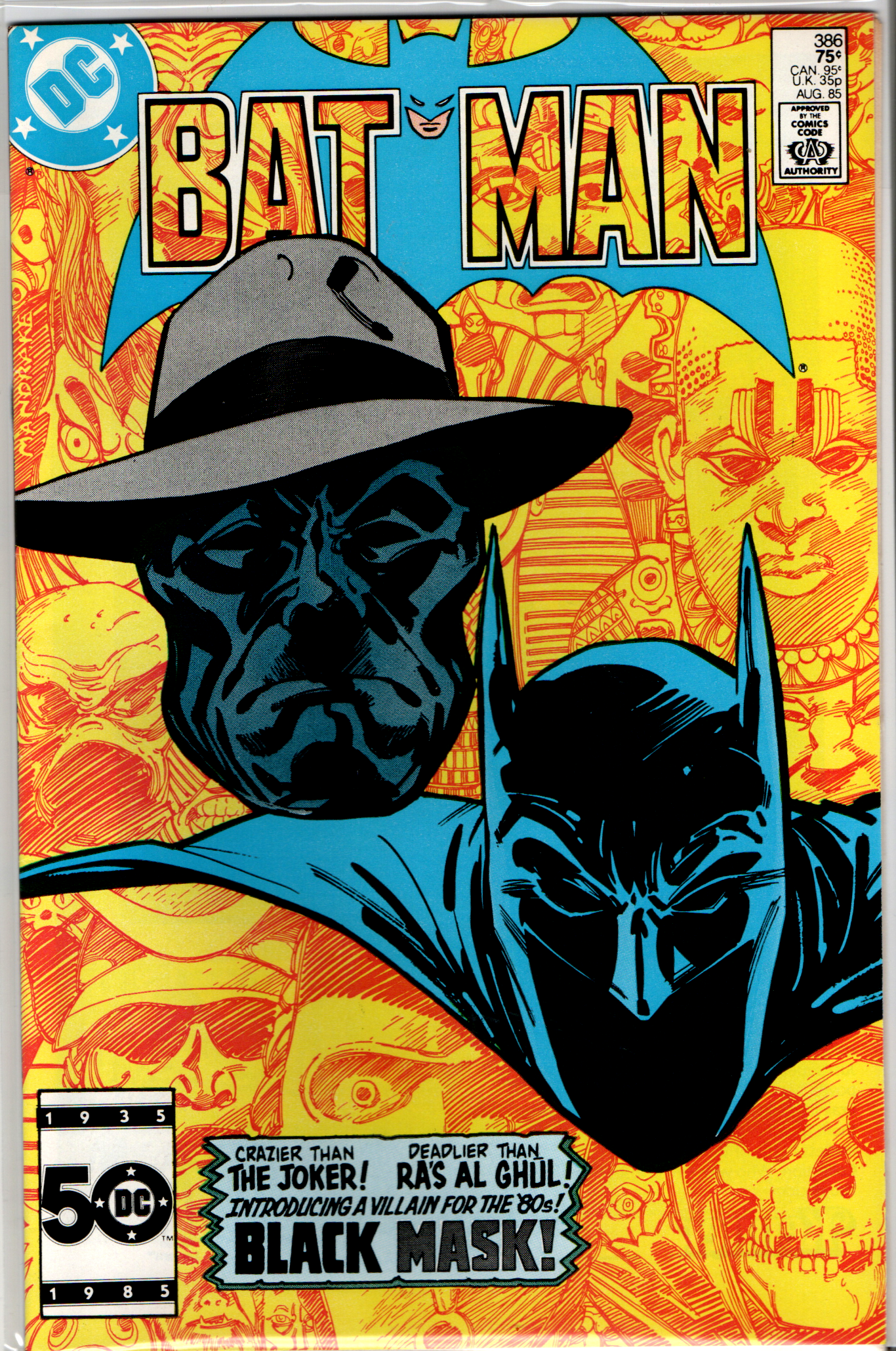 Batman 386 (1st Black Mask)