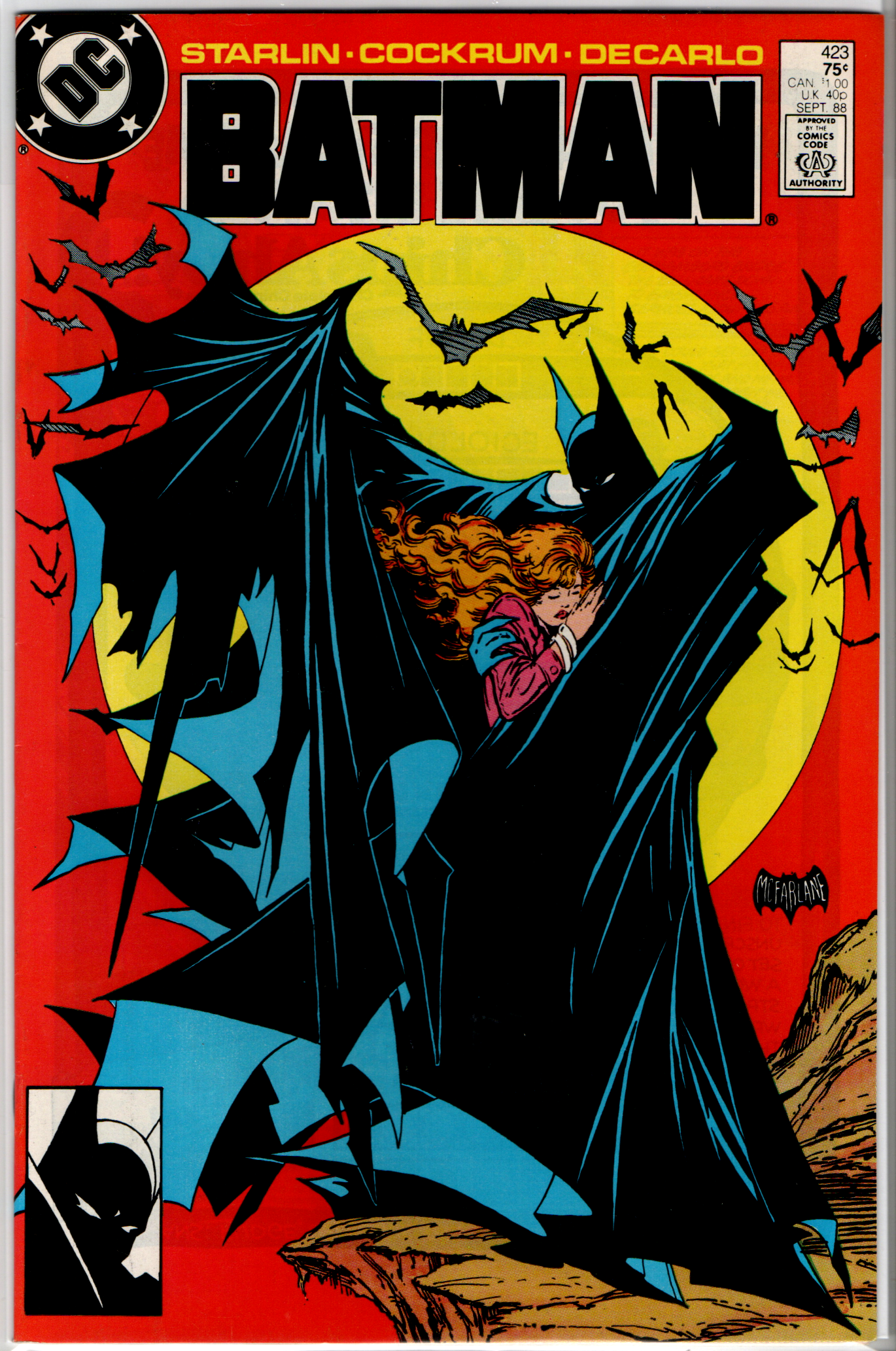 Batman 423 (Todd McFarlane cover)