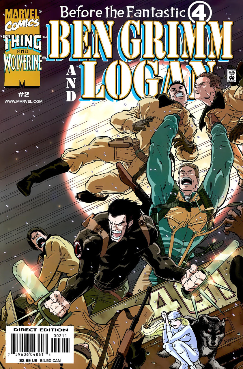 Before the Fantastic Four Ben Grimm and Logan