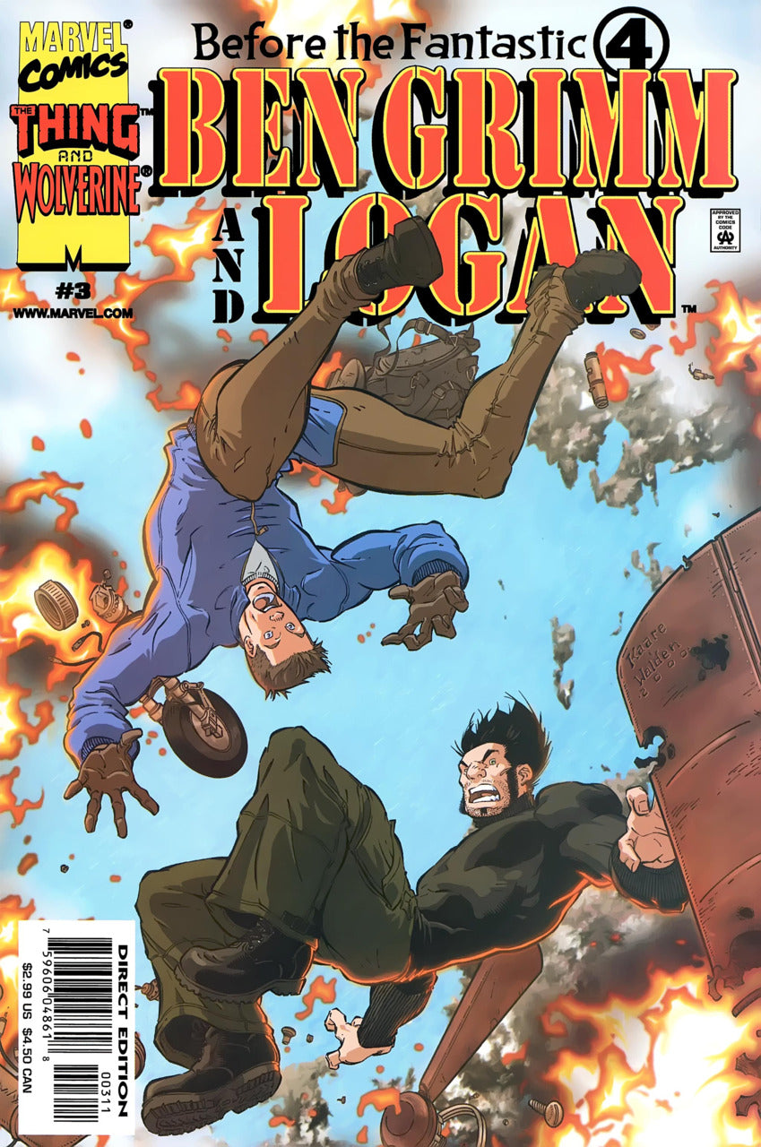 Before the Fantastic Four Ben Grimm and Logan SET: issues 1-3