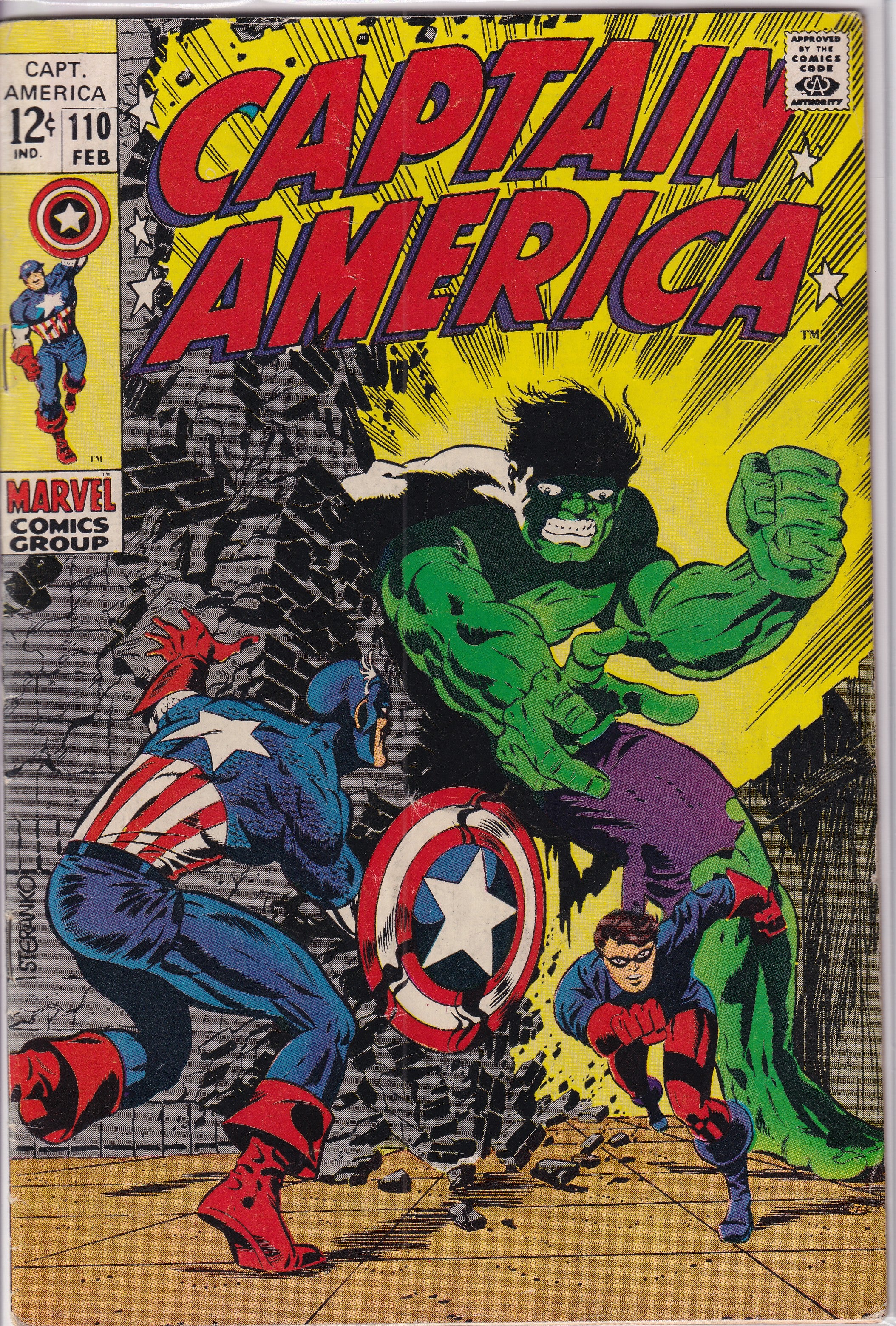 Captain America (1968) 110 (1st Madame Hydra)