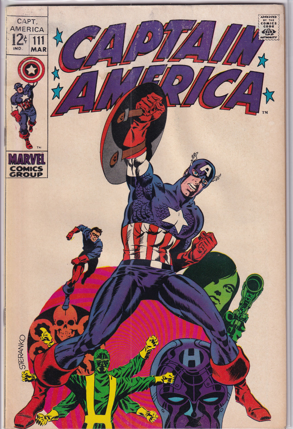 Captain America (1968) 111 - 116