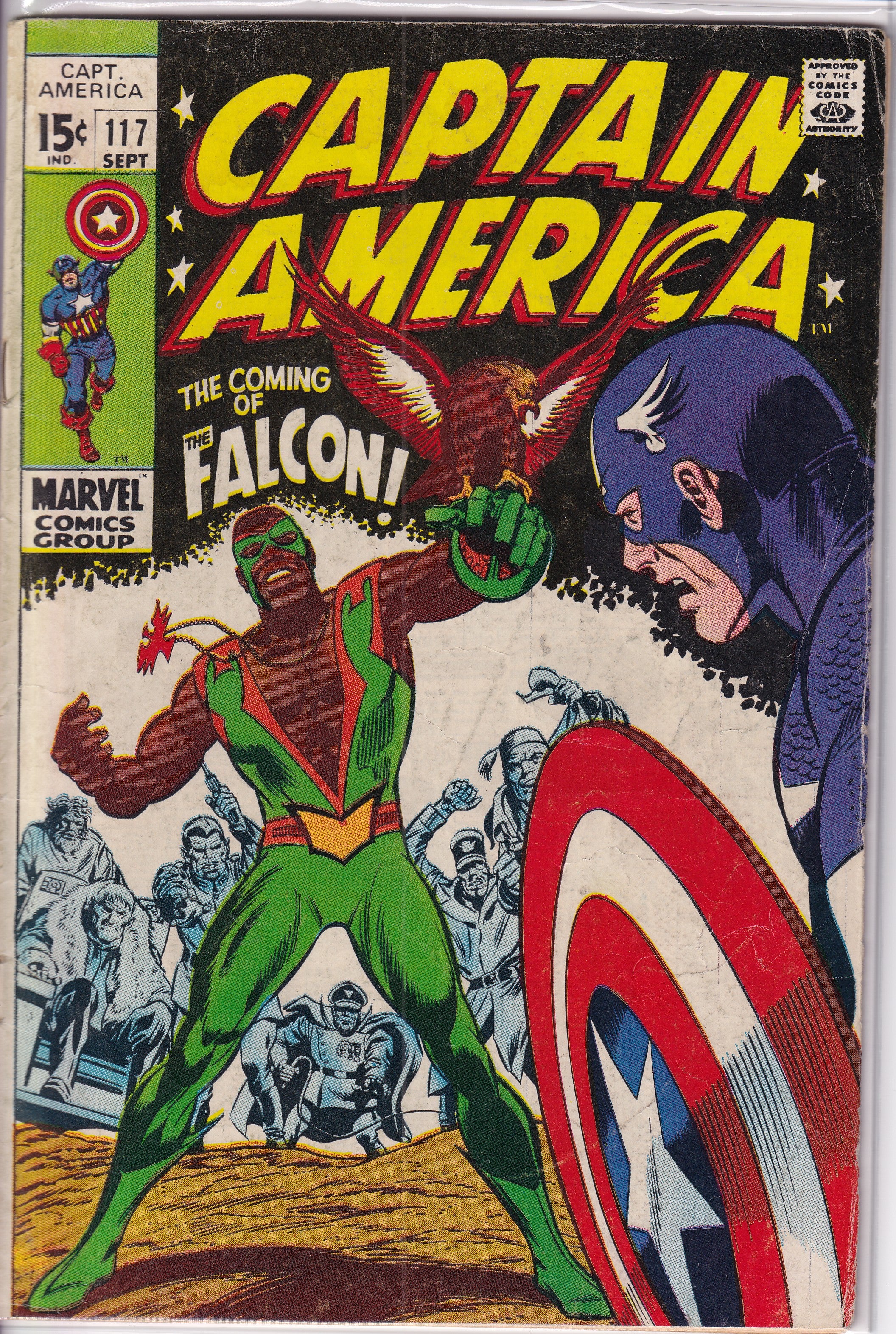 Captain America (1968) 117 (1st Falcon)