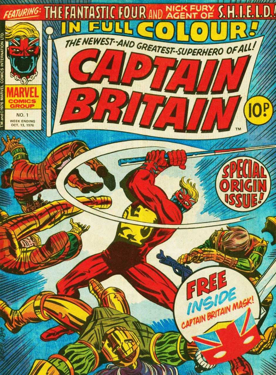 Captain Britain (1976) 01 (1st Captain Britain)